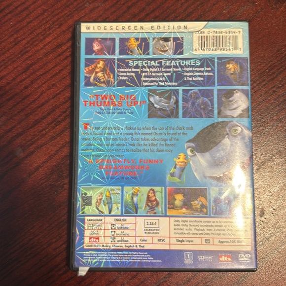 Shark Tale DVD - Picture 3 of 3